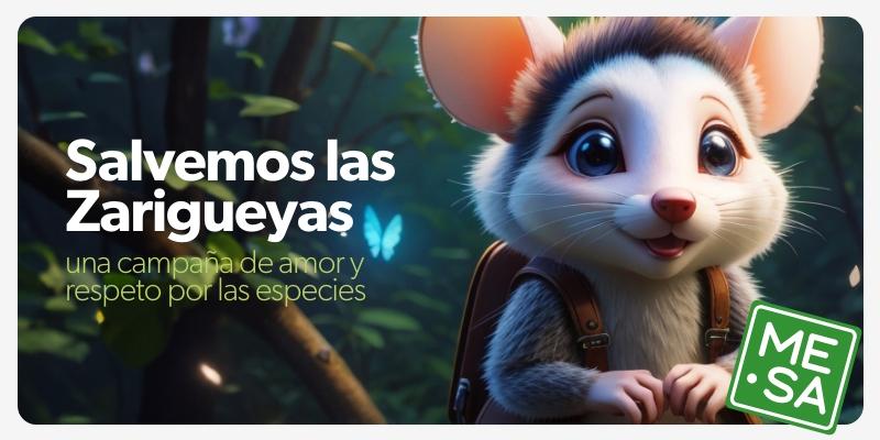No atropelles las Zarigueyas, campaña por el respeto de las especies No atropelles las Zarigueyas, campaña por el respeto de las especies