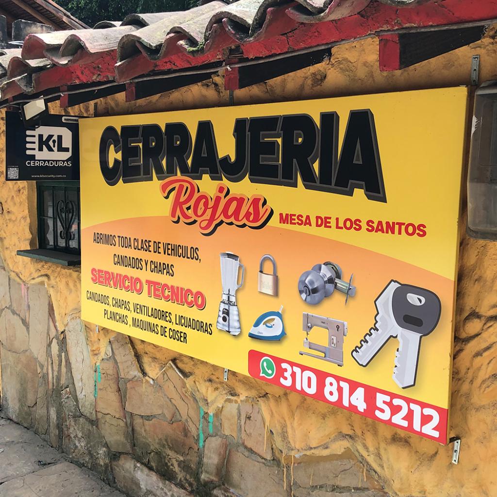 Cerrajería Rojas en La Mesa de los Santos_1
